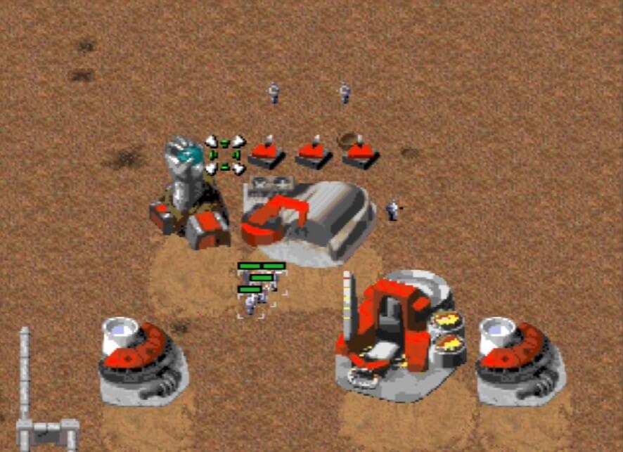 Command & Conquer - геймплей игры на PlayStation